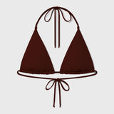 Knotted Triangle Top - Walnut