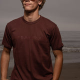 SRF SUMMERLAND Unisex Tee - Chocolate