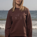 70's SRF LA Unisex Crewneck - Chocolate