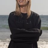 SRF LA Unisex Crewneck - Black on Black