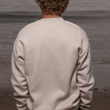 SRF SB Unisex Crewneck - Cream on Cream