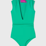 Image 2 of 9 - CAMELIA SUIT - GREEN