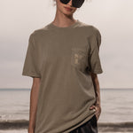 70'S SRF LA TEE - DUSTY SAND - Heidi Merrick