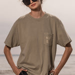 70'S SRF LA TEE - DUSTY SAND - Heidi Merrick