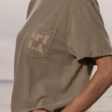 70'S SRF LA TEE - DUSTY SAND - Heidi Merrick