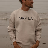 SRF LA Unisex Crewneck - Black on Cream