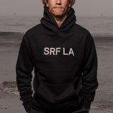 SRF LA Unisex Hoodie - Cream on Black