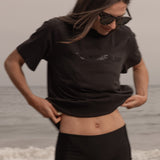 SRF SUMMERLAND Tee - Black on Black