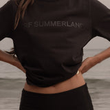 SRF SUMMERLAND Tee - Black on Black