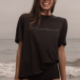 SRF SUMMERLAND Tee - Black on Black