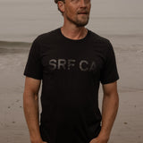 SRF CA Tee - Black on Black