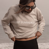 SRF SUMMERLAND Classic Crewneck - Faded Cream