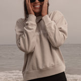 SRF SUMMERLAND Classic Crewneck - Faded Cream