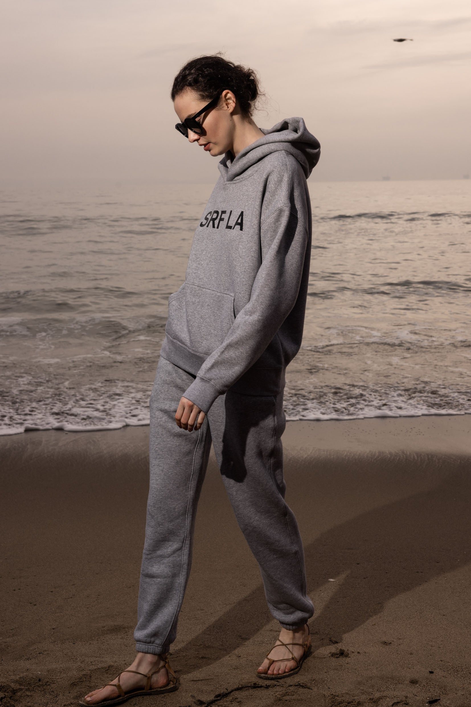 SRF LA CLASSIC HOODIE - STONE WASH - Heidi Merrick