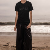 SRF CA TEE - BLACK ON BLACK - Heidi Merrick