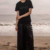 SRF CA TEE - BLACK ON BLACK - Heidi Merrick