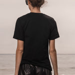 SRF CA TEE - BLACK ON BLACK - Heidi Merrick