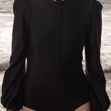 BIANCA SUIT - BLACK - Heidi Merrick