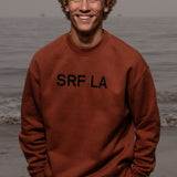 SRF LA Unisex Crewneck - Walnut
