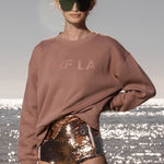 SRF LA CLASSIC CREWNECK - ROSE - Heidi Merrick