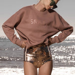 SRF LA CLASSIC CREWNECK - ROSE - Heidi Merrick