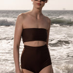 VICENT TOP - CHOCOLATE - Heidi Merrick