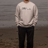 SRF LA Unisex Crewneck - Black on Cream