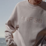 SRF SB Unisex Crewneck - Cream on Cream