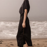 SRF LA TEE - BLACK ON BLACK - Heidi Merrick