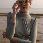 Izzy Rashguard - Agave - Heidi Merrick