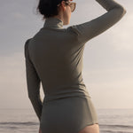 Izzy Rashguard - Agave - Heidi Merrick