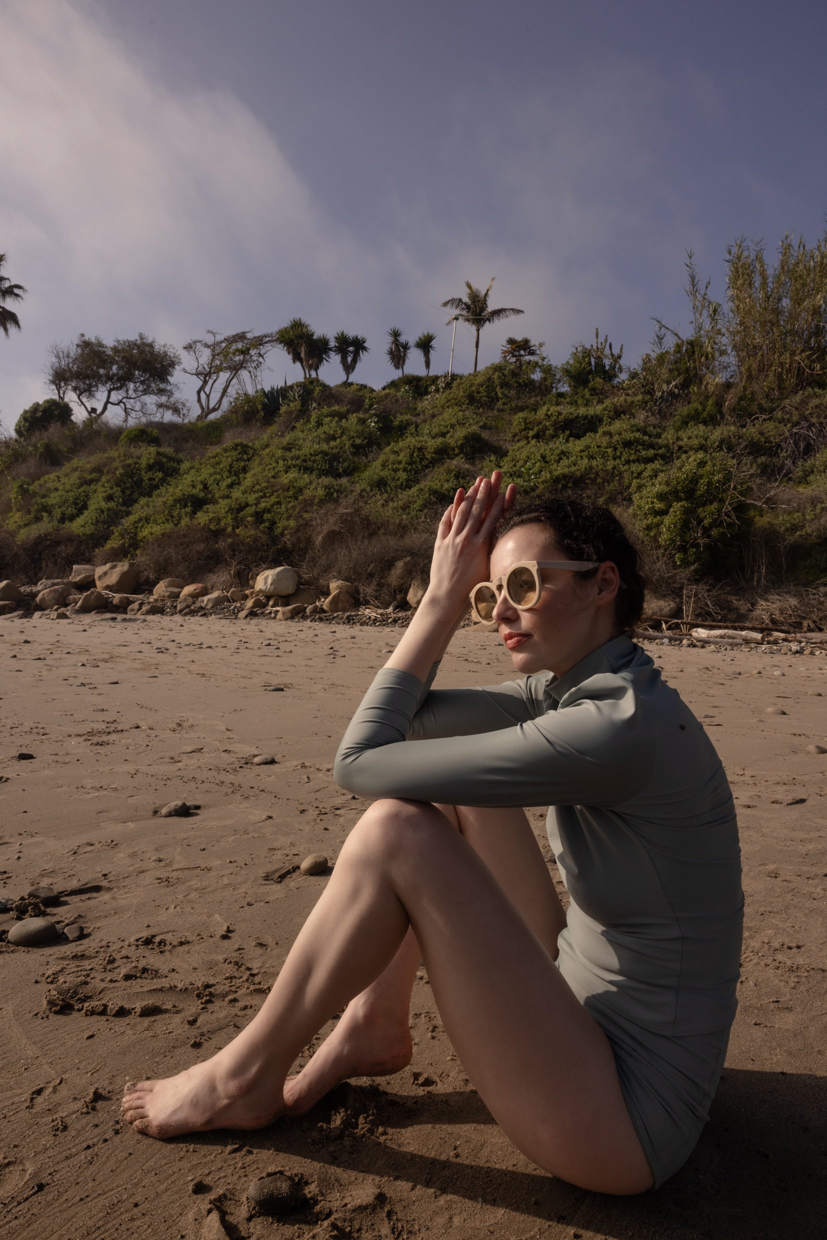 Izzy Rashguard - Agave - Heidi Merrick