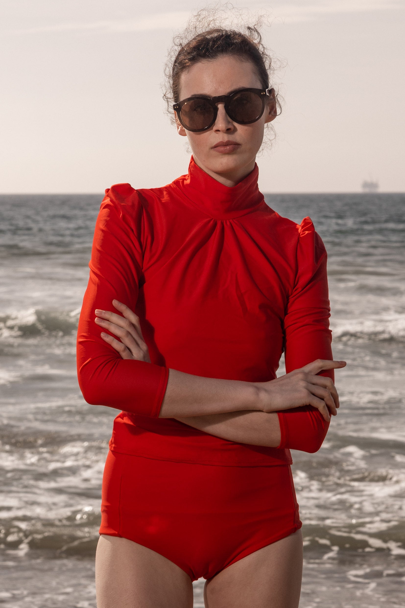 Izzy Rashguard - Poppy - Heidi Merrick