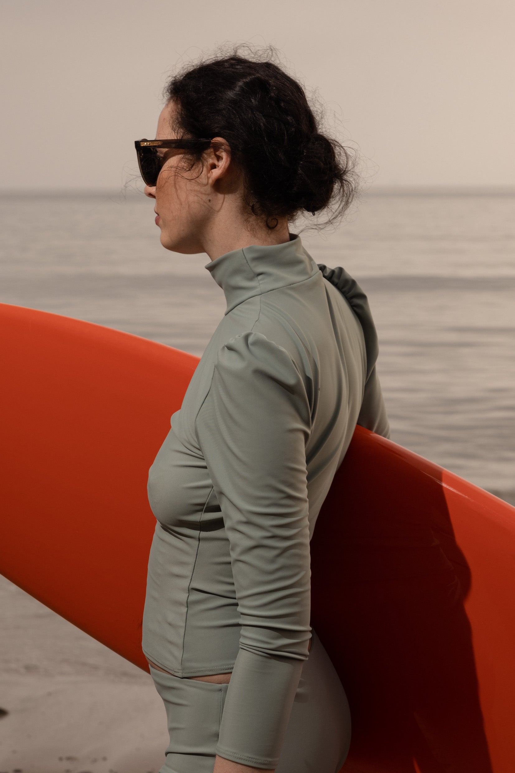 Izzy Rashguard - Agave - Heidi Merrick