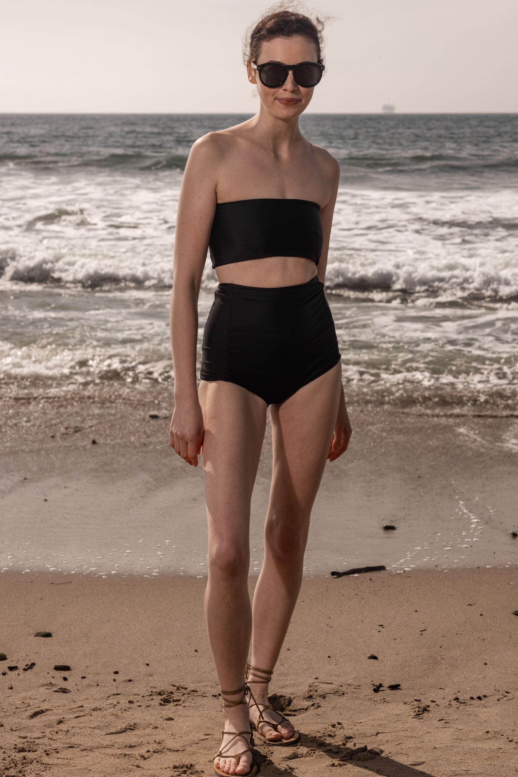 Vicent Top - Black - Heidi Merrick