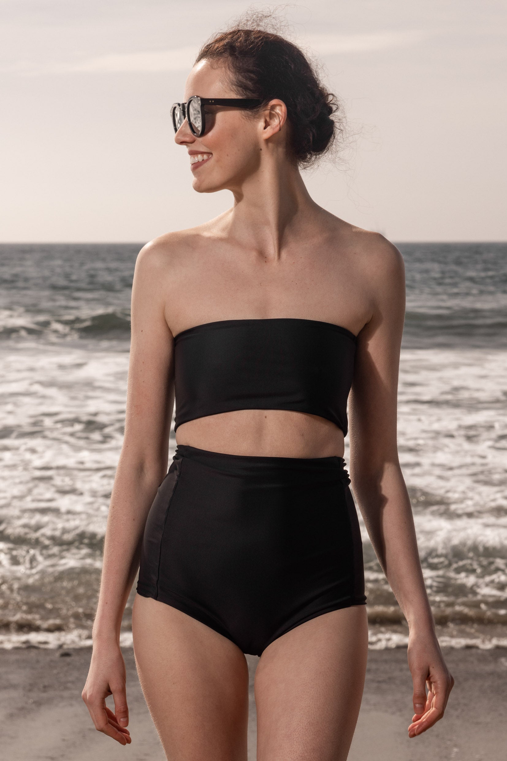 Vicent Top - Black - Heidi Merrick