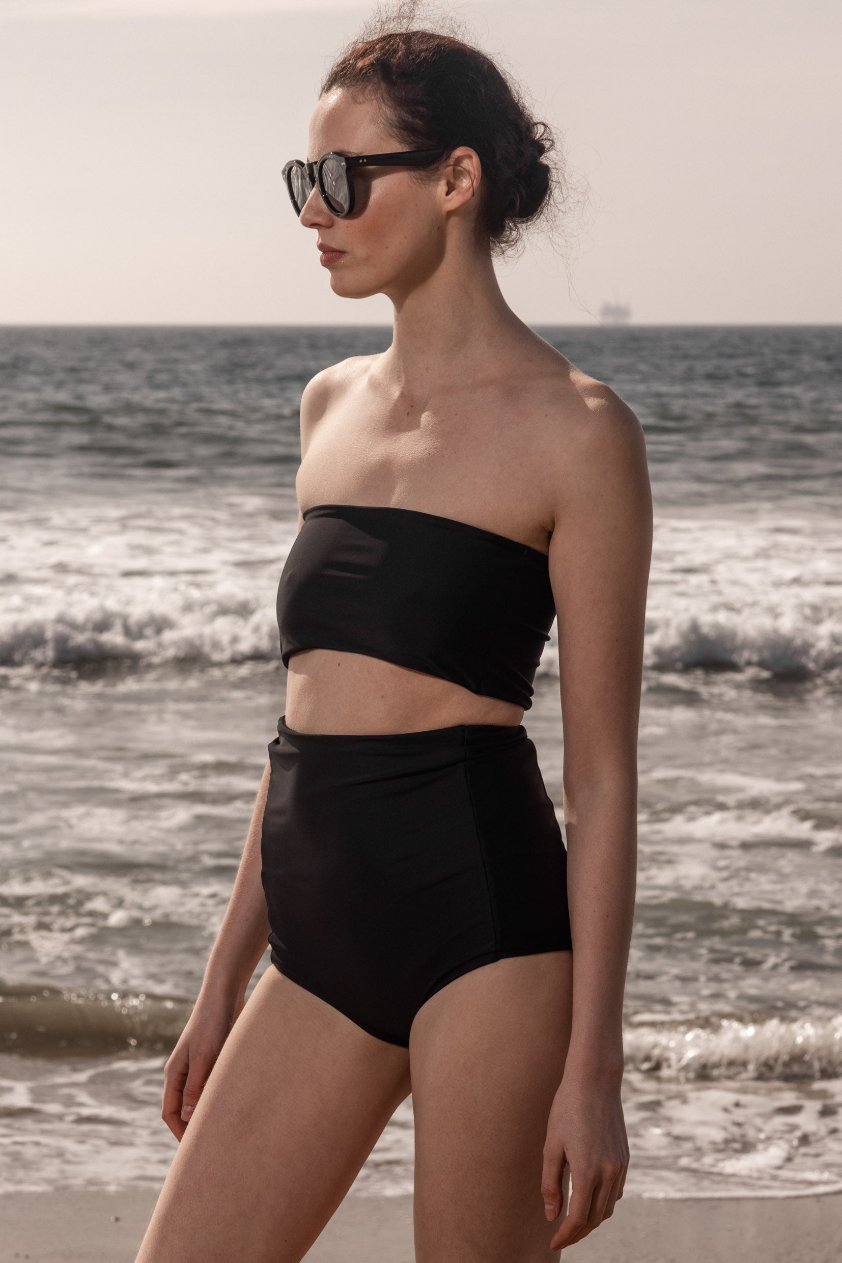 Vicent Top - Black - Heidi Merrick