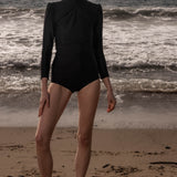 Izzy Rashguard - Black - Heidi Merrick