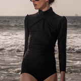 Izzy Rashguard - Black - Heidi Merrick