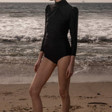 Izzy Rashguard - Black - Heidi Merrick