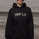 SRF LA Unisex Hoodie - Cream on Black