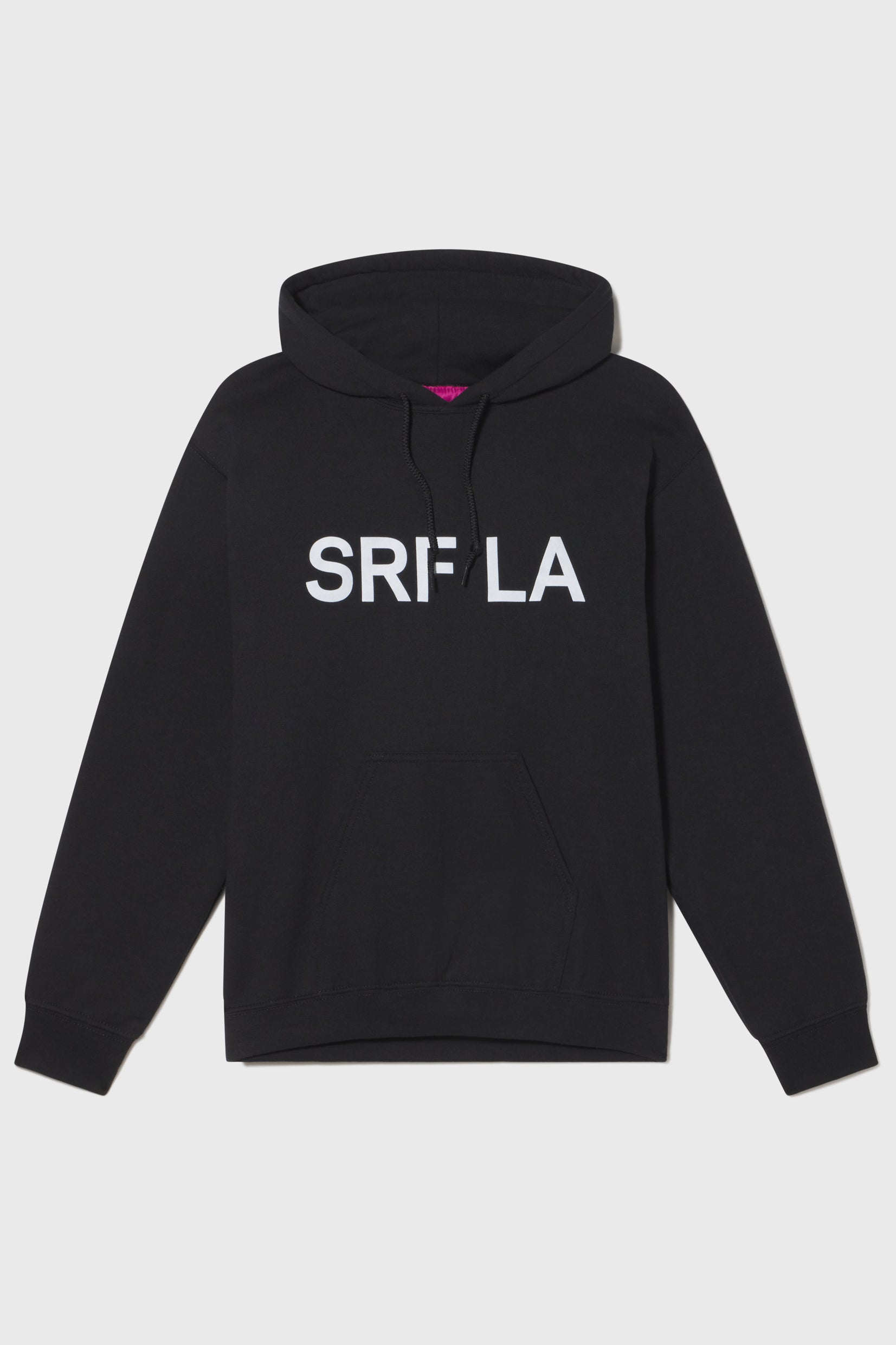 Image 2 of 11 - SRF LA CLASSIC HOODIE - BLACK