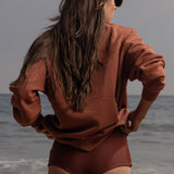 SRF LA Unisex Crewneck - Walnut