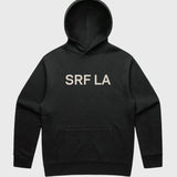 SRF LA Unisex Hoodie - Cream on Black