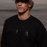 SRF LA Dad Hat - Ivory on Black