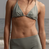 Knotted Triangle Top - Agave