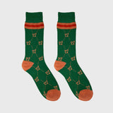 70's SRF Socks - Green - Heidi Merrick