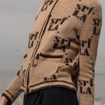 SRF Cardi - Toast - Heidi Merrick