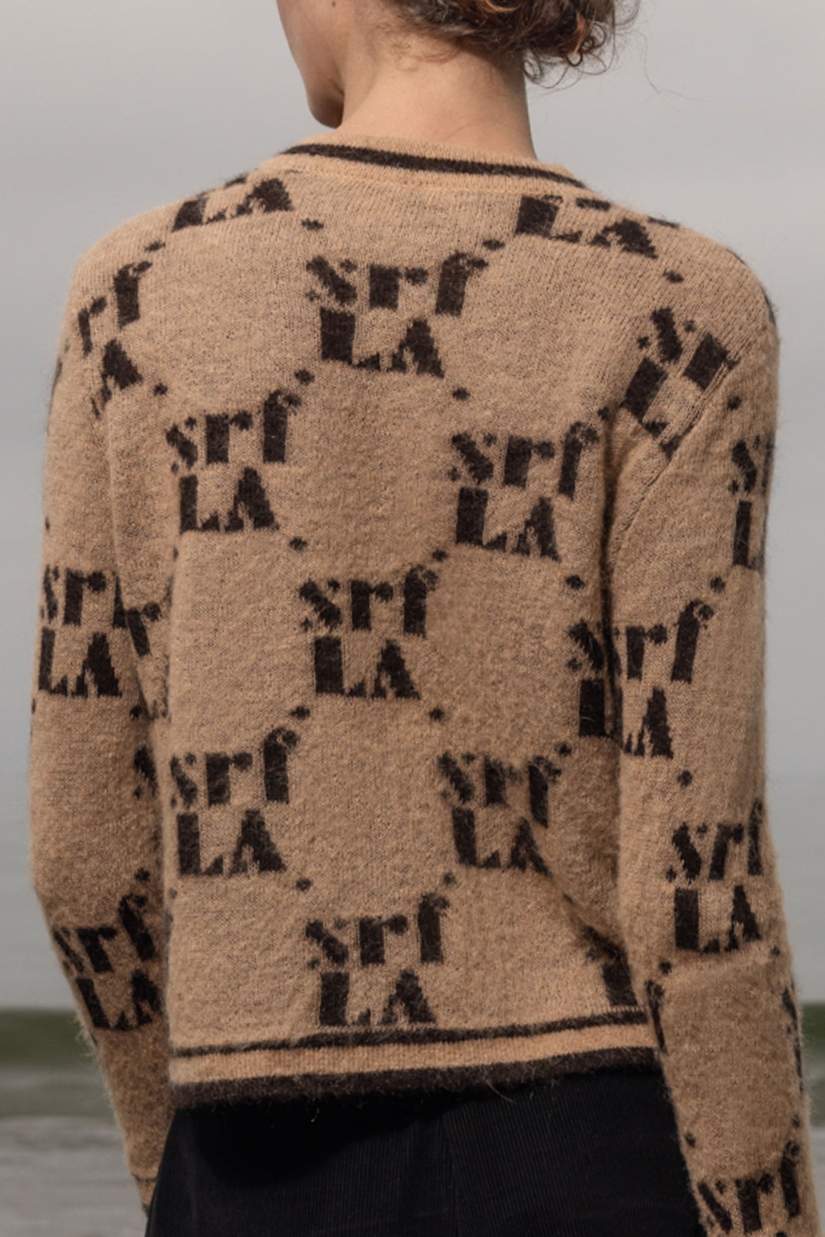 SRF Cardi - Toast - Heidi Merrick