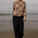 SRF Cardi - Toast - Heidi Merrick